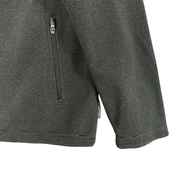 NWT EXOFFICIO Vergio Fleece Jacket M Men’s Gray Full‎ Zip Outdoor Techwear Style - Picture 7 of 11